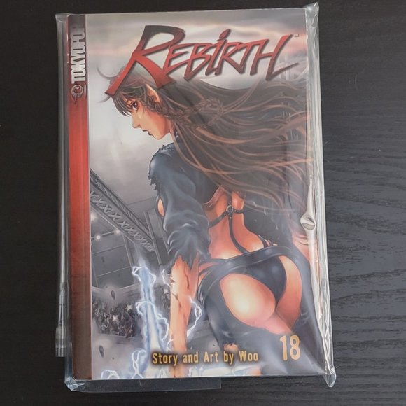 Rebirth Vol 18 by Woo 2008 First Print by Tokyo Pop Excellent-Gently Used - Picture 1 of 3